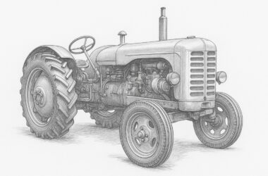 Vintage Tractor Road Run
